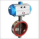 氣動(dòng)衛(wèi)生級(jí)對(duì)夾蝶閥